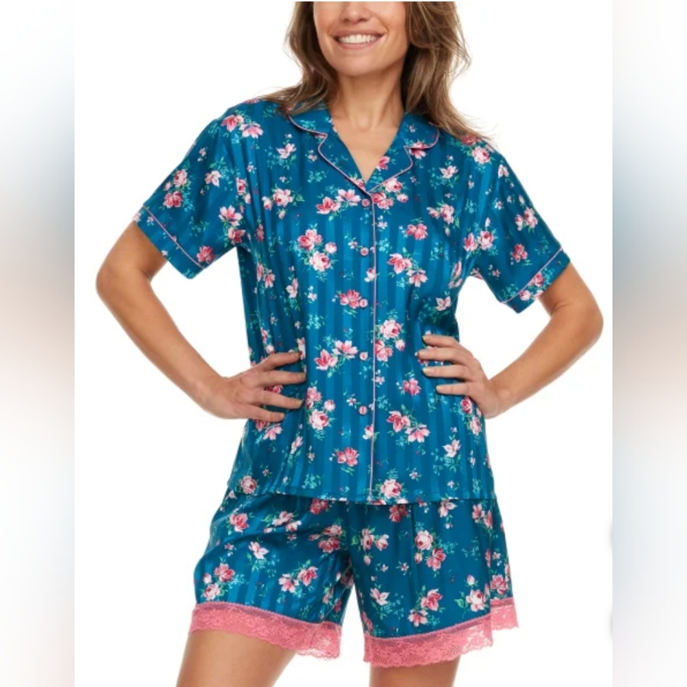 Flora Nikrooz Satin Pajamas Set
